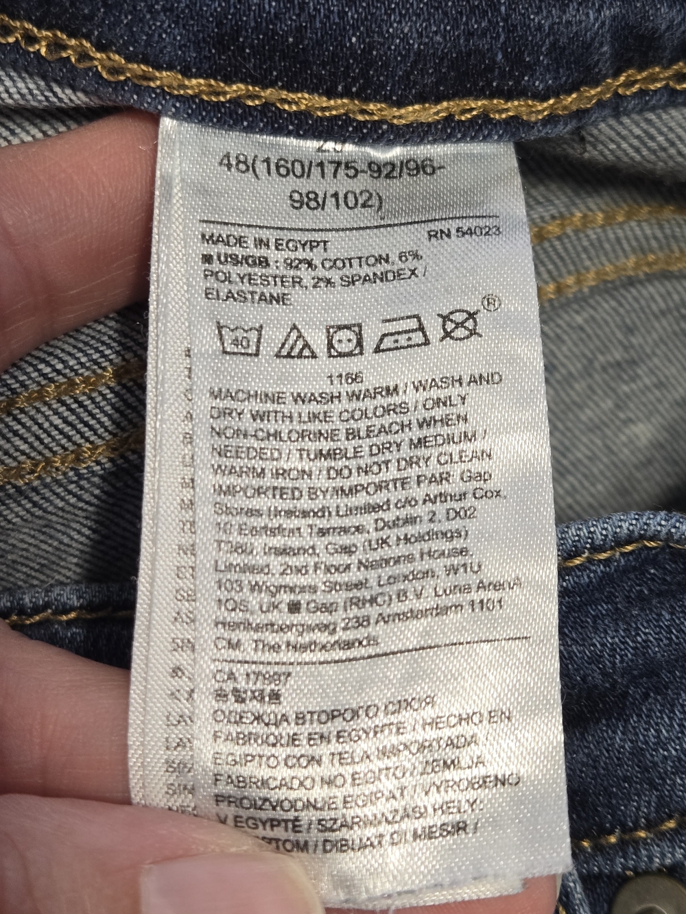Banana Republic Mid Rise Skinny Jeans Dark Wash Stretch Size 29 - Picture 5 of 7